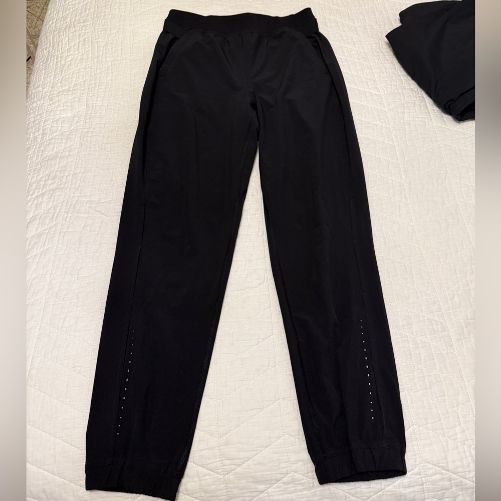 Black Lululemon joggers
